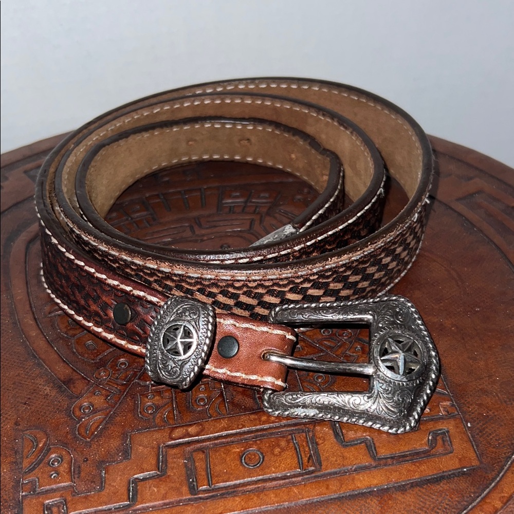 JUSTIN Women’s Western Leather Belt